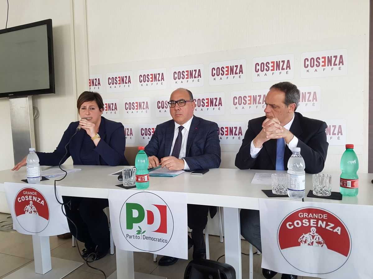 Conferenza stampa con i consiglieri comunali